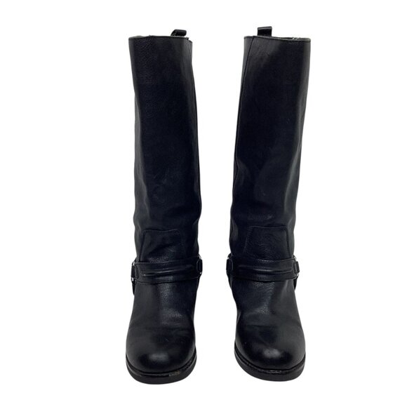 Coach Valterra Sport Mid-Calf Leather Womens 7B Riding Boots Black - Picture 2 of 13